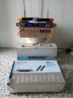 Thanh lý Bộ karaoke k loa Ampli + Mic SHURE. Mua bán Tivi, Âm thanh tại Thành phố Tây Ninh Tây Ninh được đăng bởi Nguyễn Nguyễn