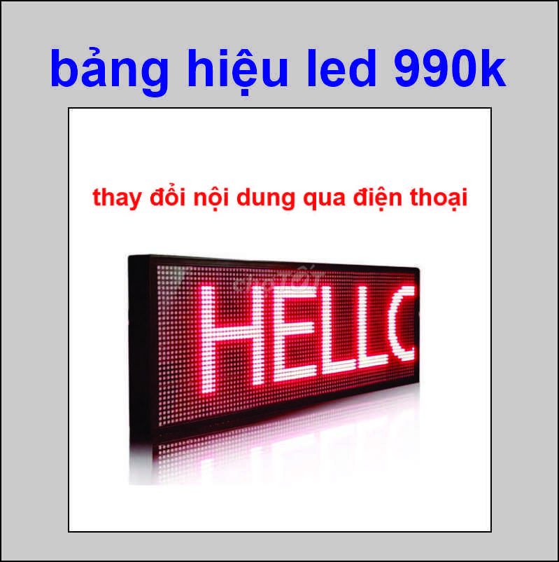 Đèn led trang trí bảng hiệu 7