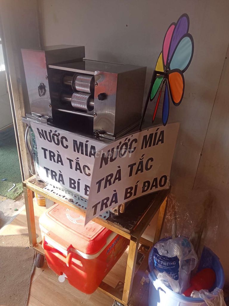 Máy ép nước mía Inox đã dùng. Mua bán Đồ chuyên dụng, Giống nuôi trồng tại Quận Gò Vấp Tp Hồ Chí Minh được đăng bởi Hoang cong quang hình 1