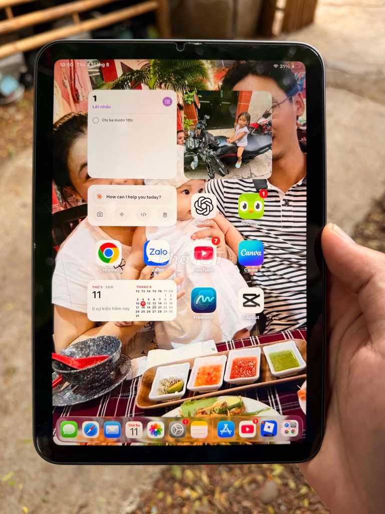 Apple iPad mini 6 64GB Xám Như mới. Mua bán Máy tính bảng tại Thành phố Phan Rang-Tháp Chàm Ninh Thuận được đăng bởi Thanh hình 1