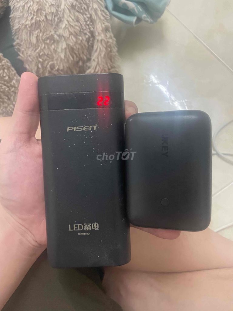 Sạc nhanh dự phòng pisen aukey chính hãng 10000mAh