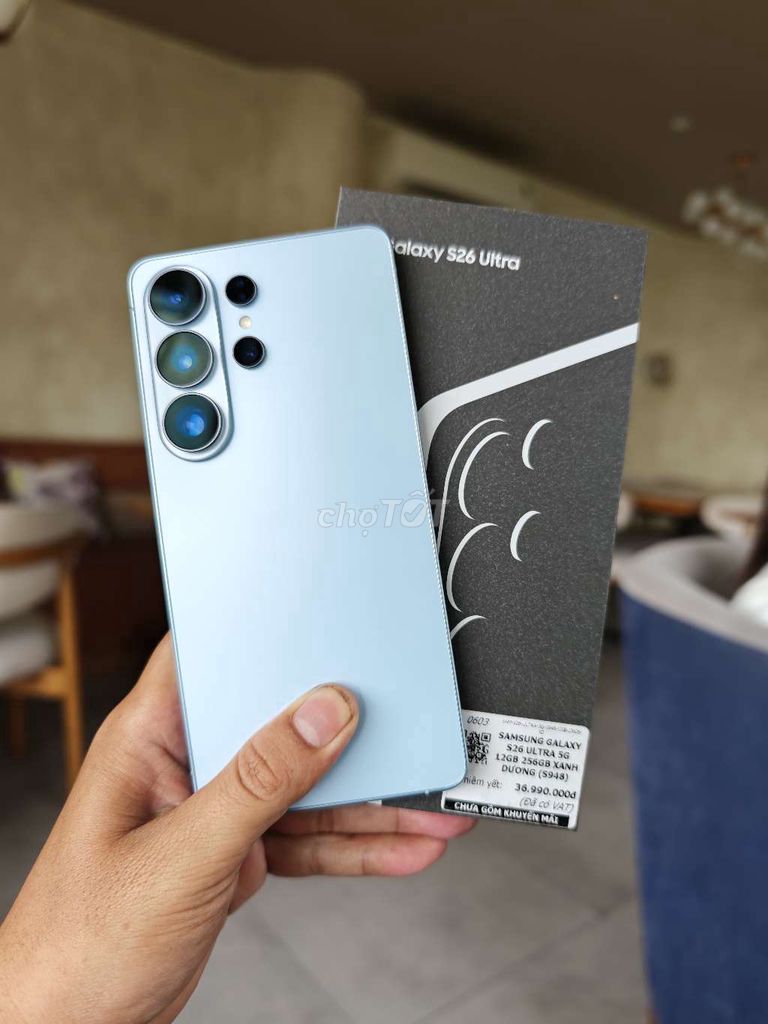 Samsung S26 Ultra Xanh 12GB/256GB Chính hãng keng. Mua bán Điện thoại tại Quận 6 Tp Hồ Chí Minh được đăng bởi Điện thoại chất mỗi ngày hình 1