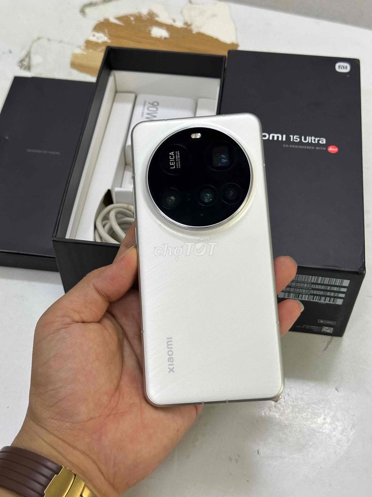 Mi 15 Ultra 5G 12GB/256GB fulbox 99%(rom quốc tế ). Mua bán Điện thoại tại Quận Bình Tân Tp Hồ Chí Minh được đăng bởi thành loc  hình 1