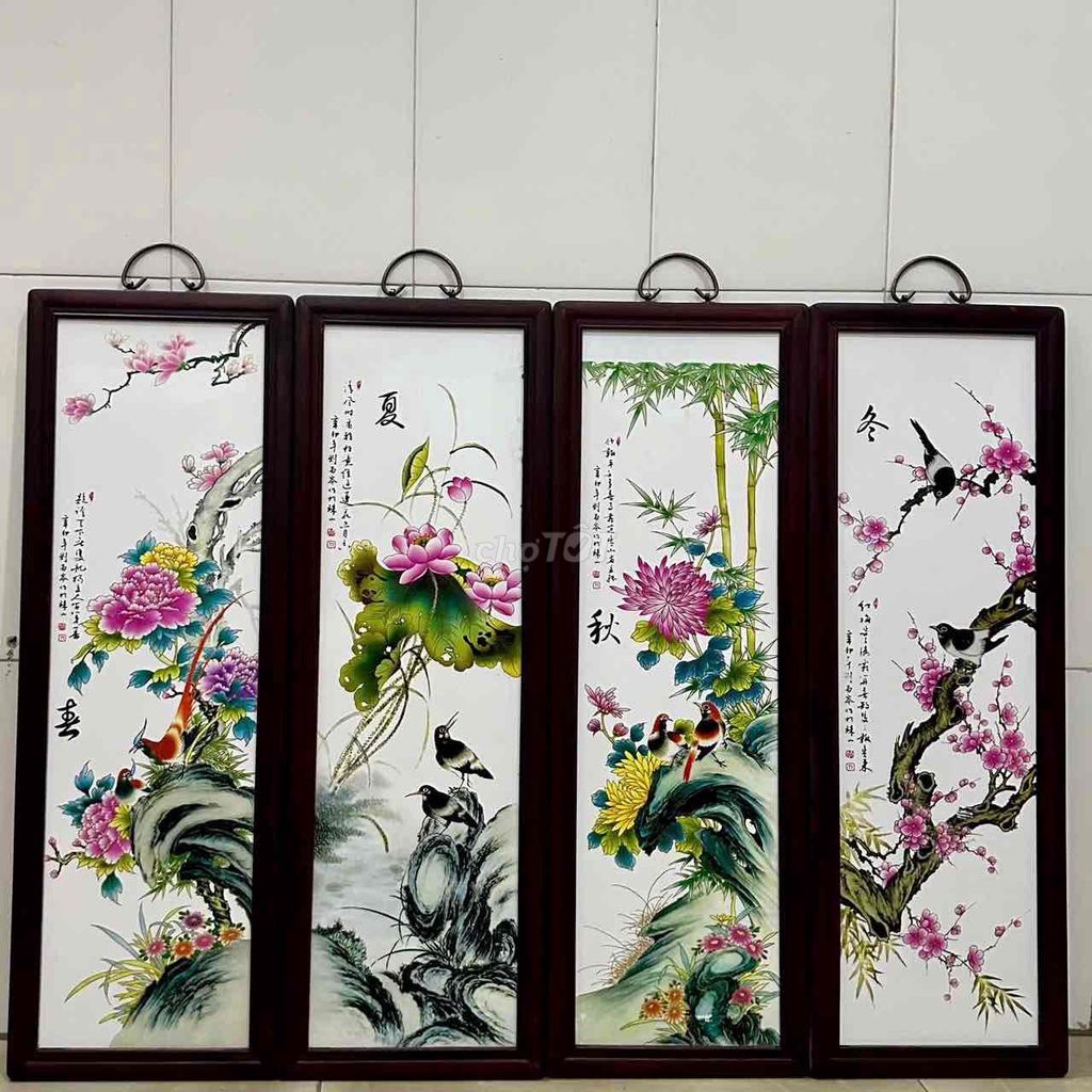 Tranh treo tường Giang Tây Sứ Nhiều màu