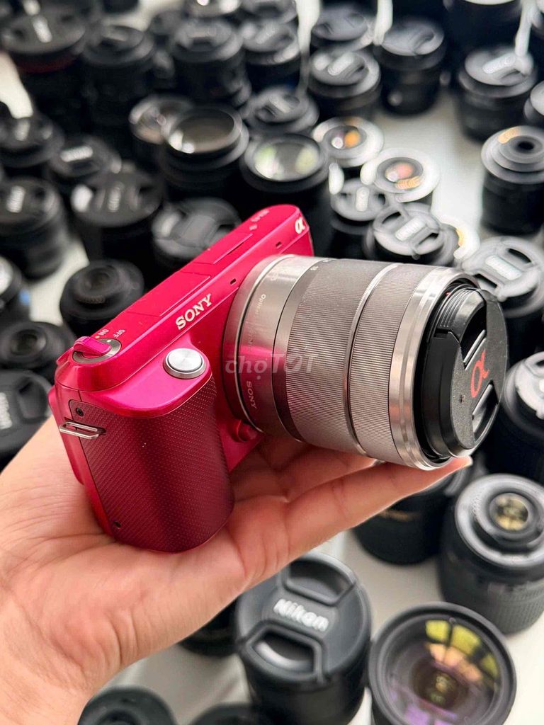 Máy ảnh Sony NEX-F3 Hồng. Mua bán Máy ảnh, Máy quay tại Quận Phú Nhuận Tp Hồ Chí Minh được đăng bởi Khánh máy ảnh top 1 hình 1