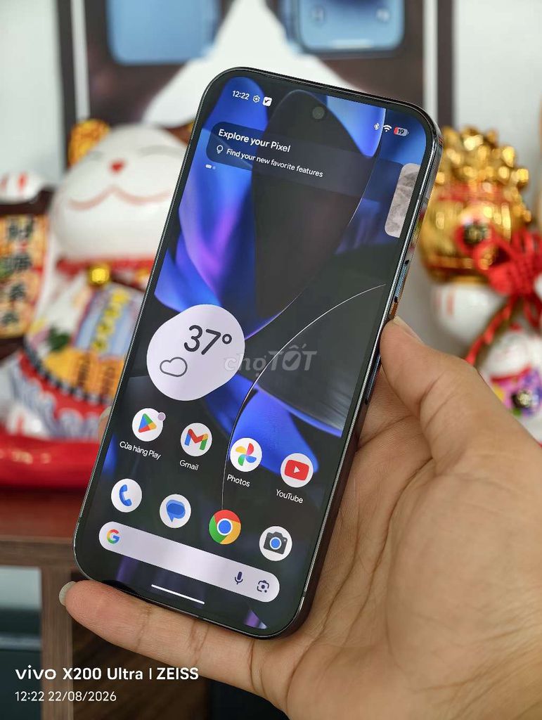 Google Pixel 9 Pro 128GB Đen Đã sử dụng. Mua bán Điện thoại tại Quận Cẩm Lệ Đà Nẵng được đăng bởi Nguyễn Văn Linh hình 1
