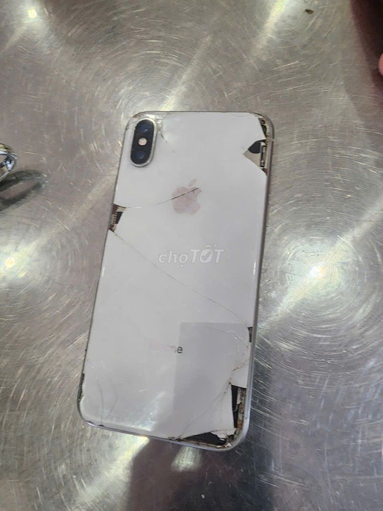 Apple iPhone X 256GB Trắng Hư màn, vỡ lưng. Mua bán Điện thoại tại Quận Sơn Trà Đà Nẵng được đăng bởi tổ 2 phạm bá lâm hình 1