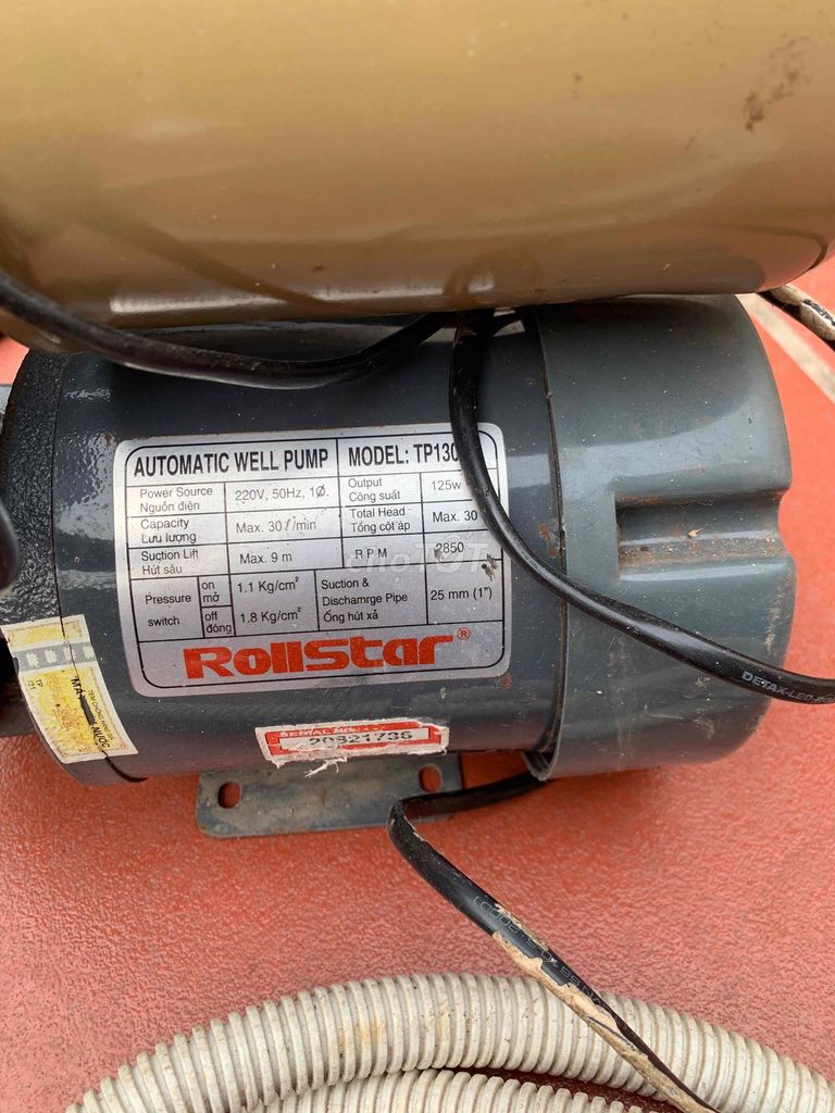 Bơm nước bể cá Rollstar TP130. Mua bán Đồ chuyên dụng, Giống nuôi trồng tại Huyện Quốc Oai Hà Nội được đăng bởi Nguyễn Thịnh hình 1