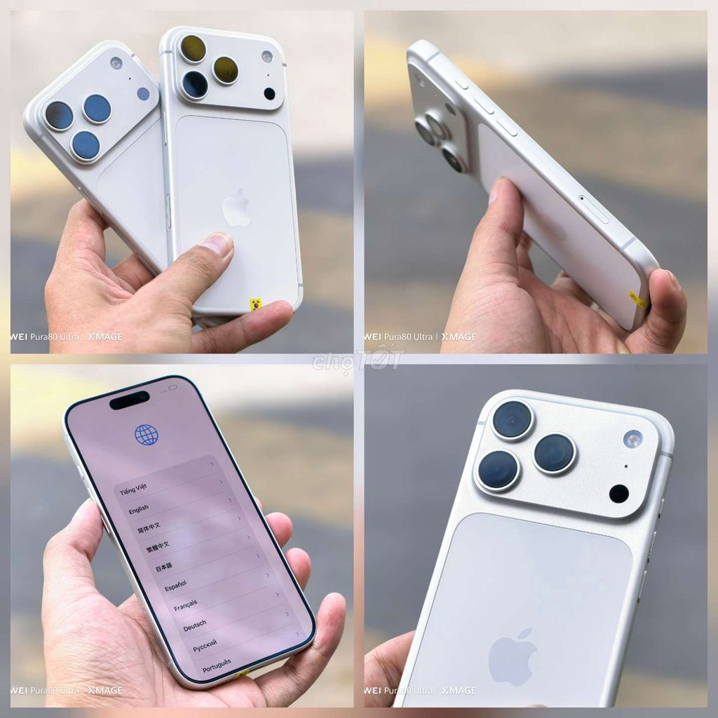 Apple iPhone 17 Pro 256GB Trắng. Mua bán Điện thoại tại Quận 4 Tp Hồ Chí Minh được đăng bởi Thanh Phong Mobile hình 1