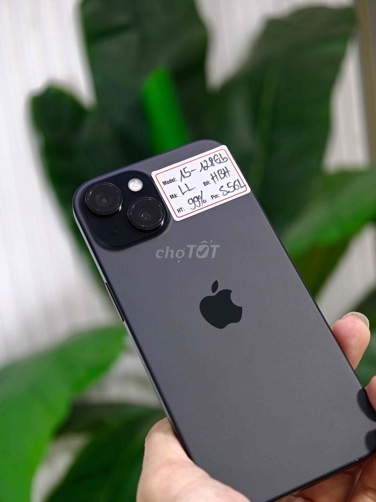 Apple iPhone 15 128GB Đen sạc 55 lần P100%. Mua bán Điện thoại tại Quận Đống Đa Hà Nội được đăng bởi Quý Hoàng hình 1
