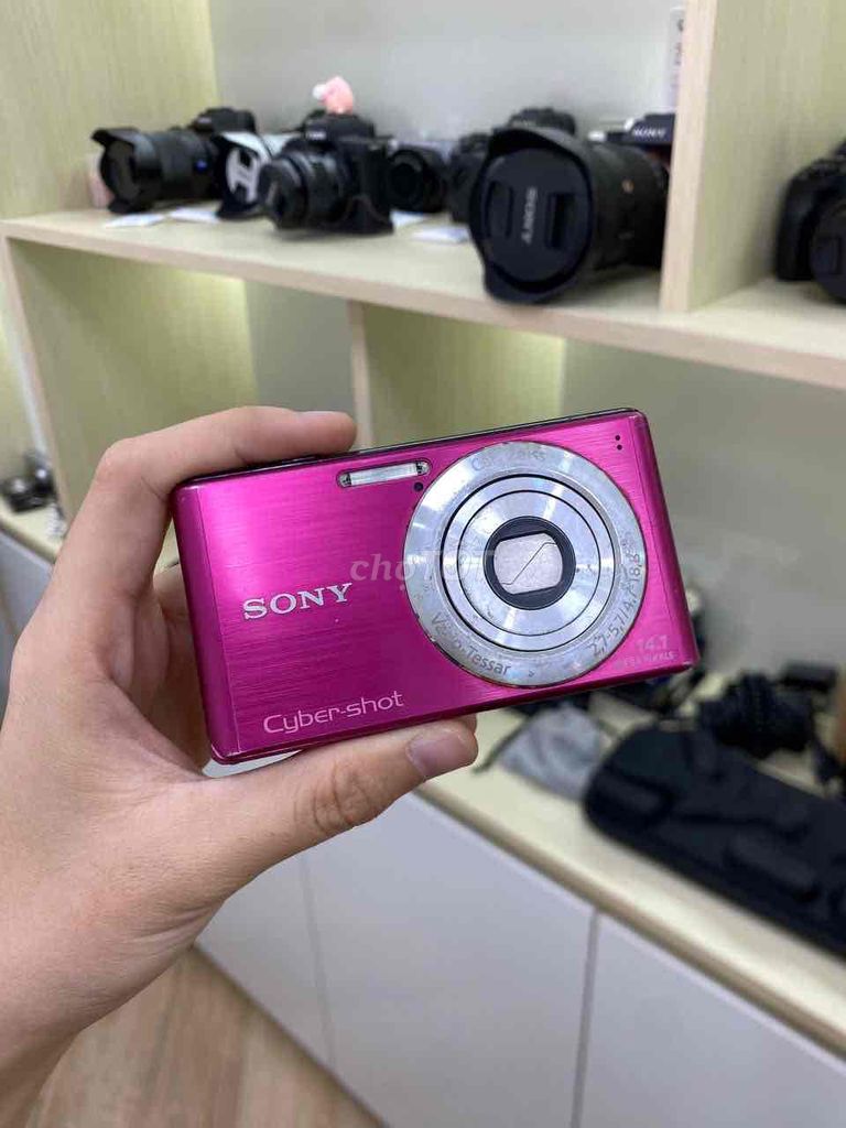 Máy ảnh Sony dsc W530 Hồng. Mua bán Máy ảnh, Máy quay tại Quận 5 Tp Hồ Chí Minh được đăng bởi Phan Thế Phong  hình 1