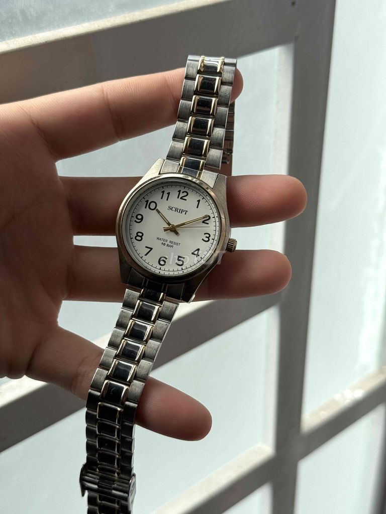 Đồng hồ SCRIPT 40mm. Mua bán Đồng hồ tại Quận Gò Vấp Tp Hồ Chí Minh được đăng bởi Chú Em Sài Gòn hình 1