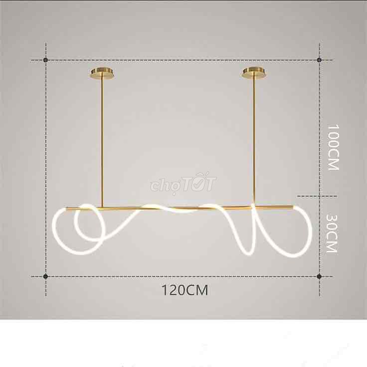 Đèn thả trần màu đồng dây xoắn. Mua bán Đèn tại Thành phố Thủ Đức Tp Hồ Chí Minh được đăng bởi Phan trúc hình 1