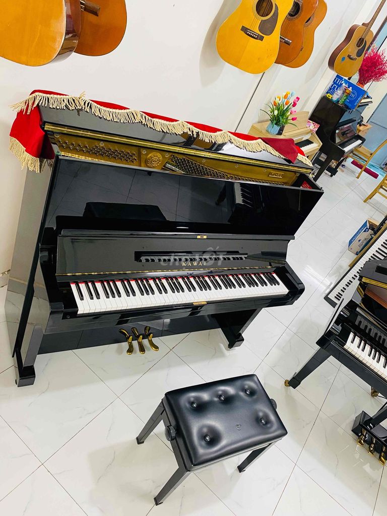 piano cơ uprigh Kawai KU3B Japan 5 cây zin