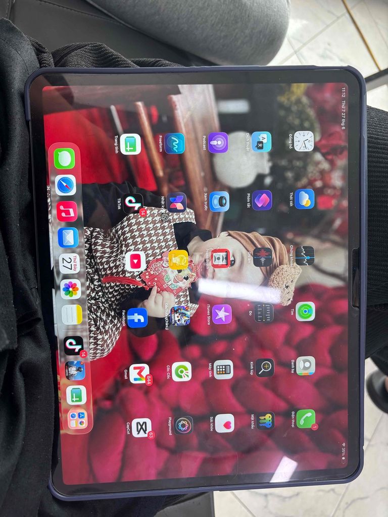 Apple iPad Air 6 (M2) 13 inch Wifi Xám 128GB 99%. Mua bán Máy tính bảng tại Thành phố Vĩnh Yên Vĩnh Phúc được đăng bởi Nguyễn Việt Anh hình 1