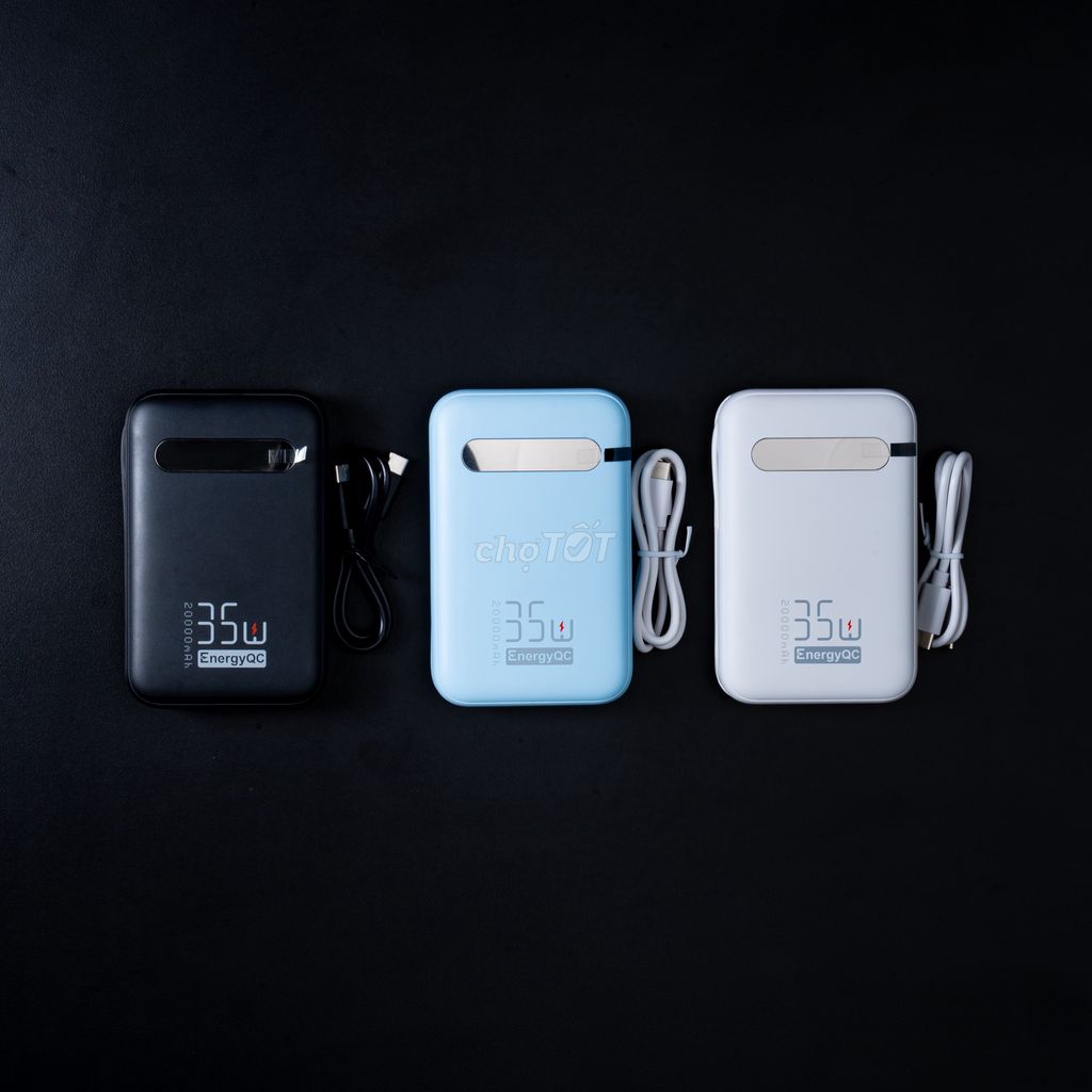 Sạc dự phòng EnergyQC EQ20000 20000mAh 35W. Mua bán Phụ kiện (Màn hình, Chuột...) tại Quận Phú Nhuận Tp Hồ Chí Minh được đăng bởi TYMO Việt Nam hình 1