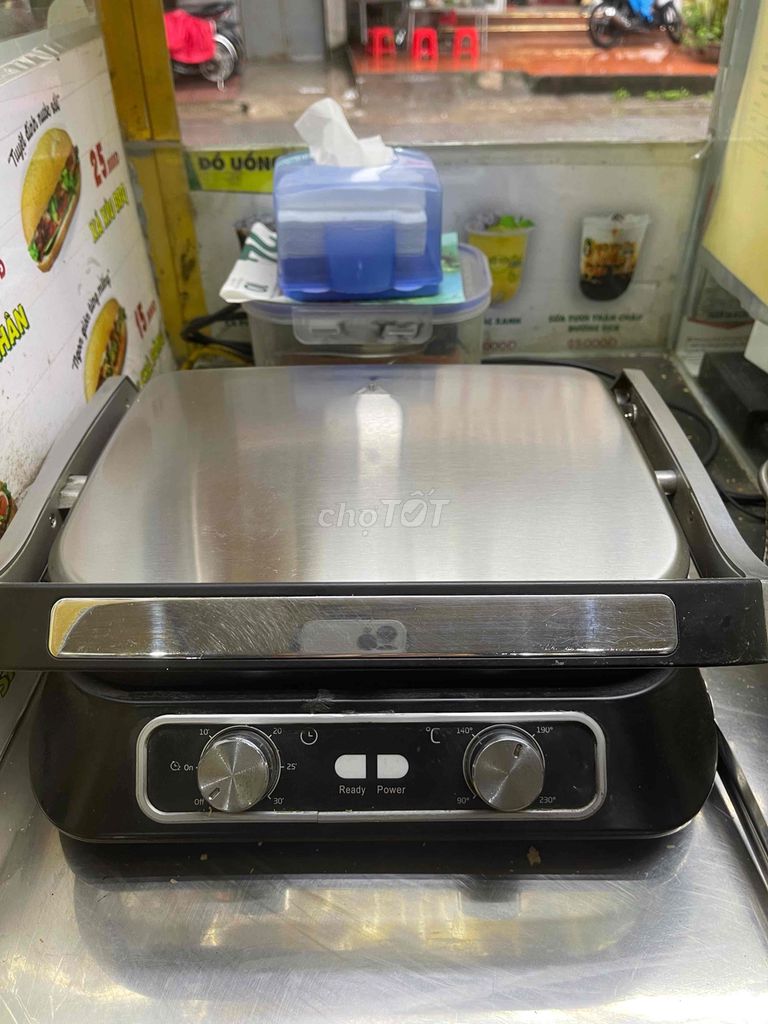 Bếp nướng điện 5 bánh mì Đen, Bạc cũ. Mua bán Bếp, lò, đồ điện nhà bếp tại Quận Lê Chân Hải Phòng được đăng bởi Duong hình 1