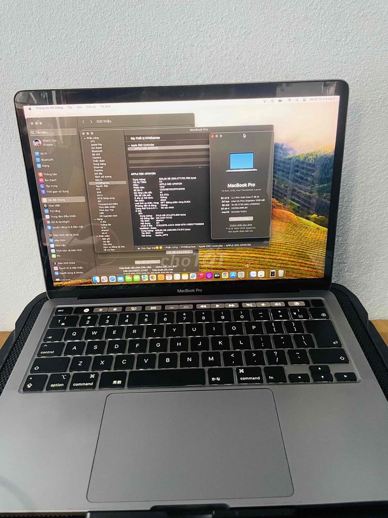 Apple MacBook Pro 2020 i7 16GB/512GB. Mua bán Laptop tại Quận Thanh Khê Đà Nẵng được đăng bởi Duy Nguyễn hình 1