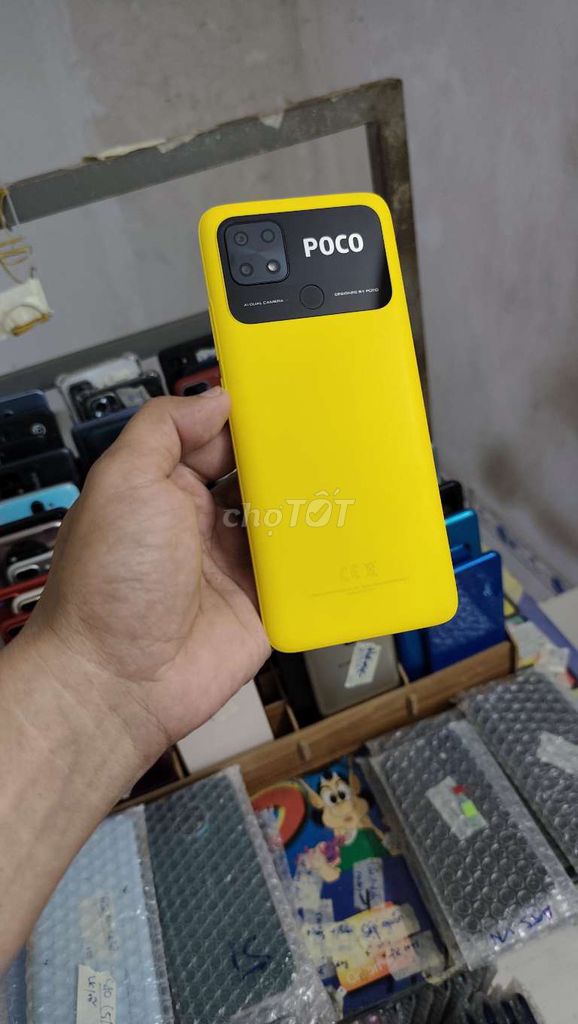 Xiaomi POCO C40, ram 5gb, 64gb, pin 6000. Mua bán Điện thoại tại Quận Gò Vấp Tp Hồ Chí Minh được đăng bởi A LONG   nhận thanh toán THẺ TÍN DỤNG hình 1