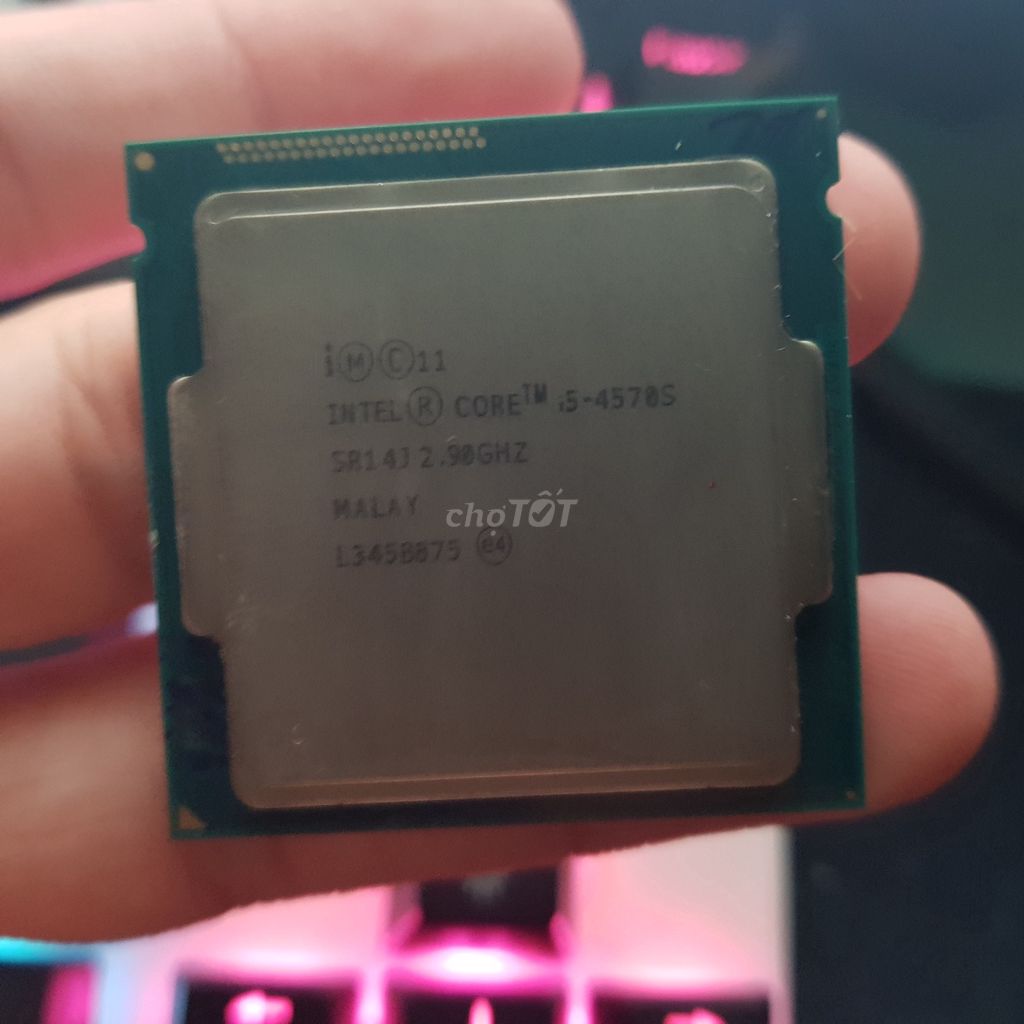 i5 4570s dùng tốt. Mua bán Linh kiện (RAM, Card...) tại Quận Ô Môn Cần Thơ được đăng bởi Viet Nguyen hình 1