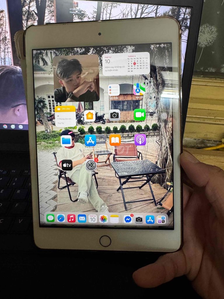 Apple iPad mini 4 Trắng Đã sử dụng. Mua bán Máy tính bảng tại Quận Ngô Quyền Hải Phòng được đăng bởi Tue Nguyen hình 1