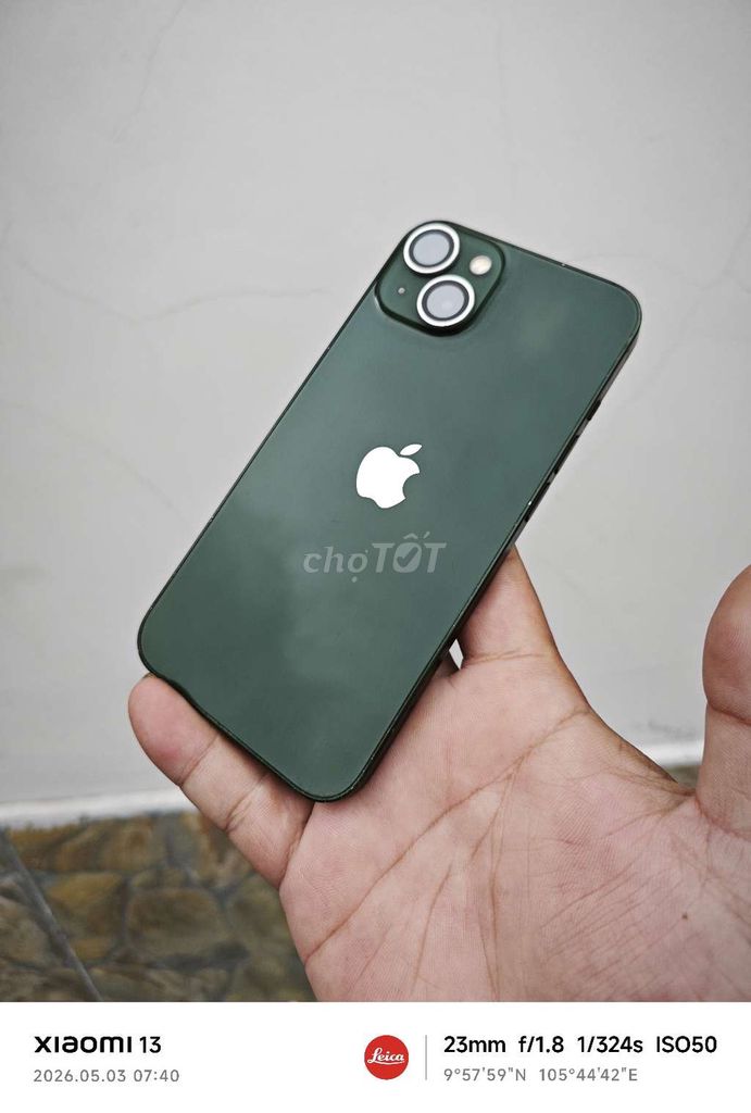 Apple iPhone 13 128GB Xanh VN/A ZIN ỐC đẹp 97%. Mua bán Điện thoại tại Quận Cái Răng Cần Thơ được đăng bởi Ngân Long Trung hình 1