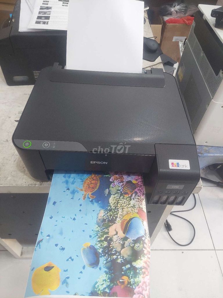 Máy in Epson L1210 Đen. Mua bán Đồ dùng văn phòng tại Quận 10 Tp Hồ Chí Minh được đăng bởi Máy in Như Ý hình 1