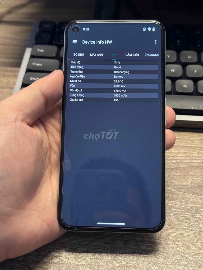 Google Pixel 5 Xanh máy đẹp Kính nứt pin 100. Mua bán Điện thoại tại Quận 10 Tp Hồ Chí Minh được đăng bởi Ngọc Thiên hình 1