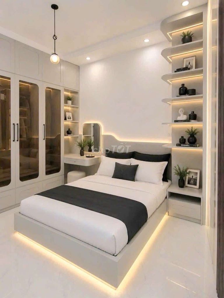 BÁN NHÀ MỚI  2 TẦNG PHÚ THUẬN, QUẬN 7, FULL NỘI THẤT, 3PN, 5.95 TỶ - ảnh 4