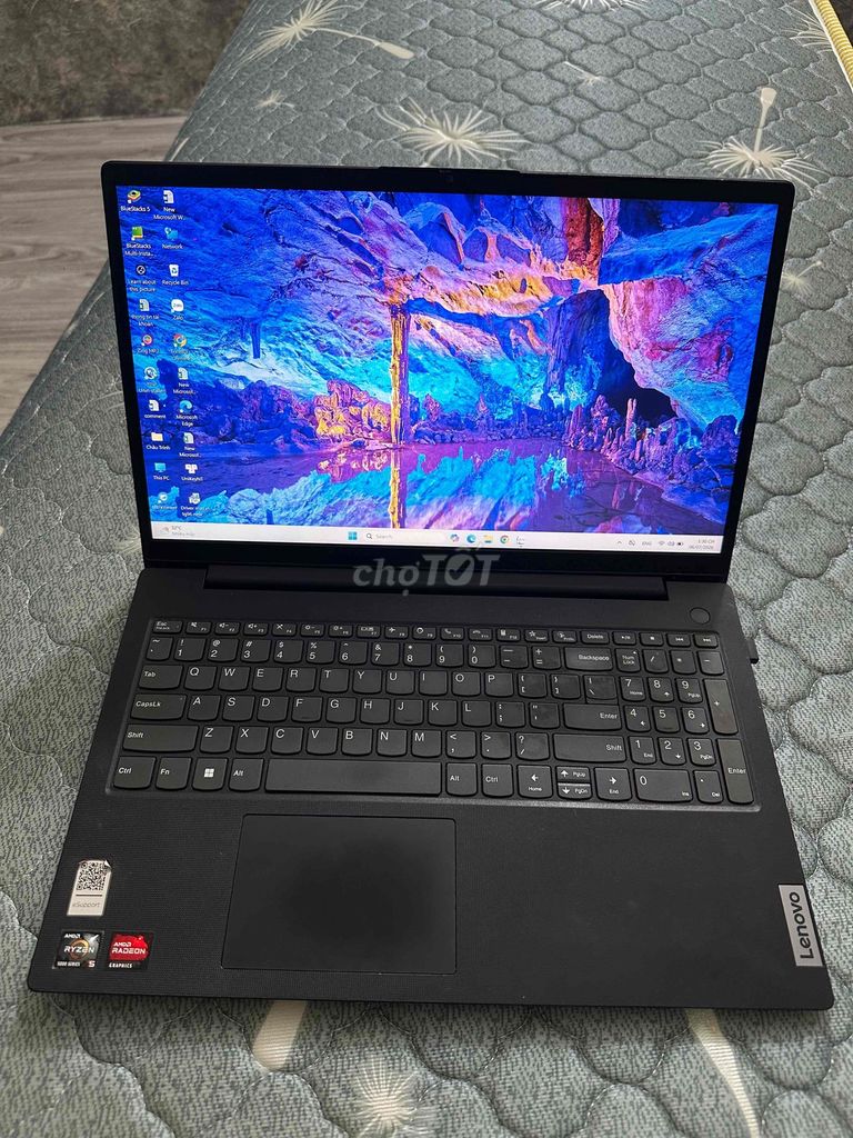 Lenovo IdeaPaf Ryzen 5 5500U 8GB/512GB Đen. Mua bán Laptop tại Quận Bình Tân Tp Hồ Chí Minh được đăng bởi Bé Trinh hình 1