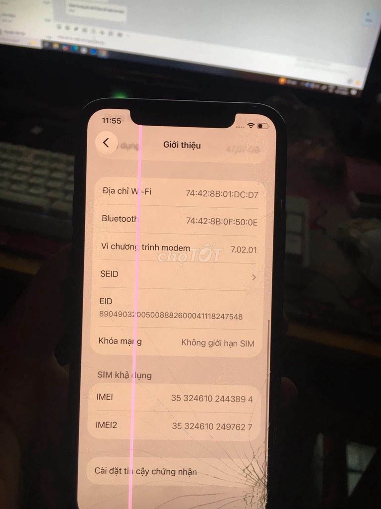 iPhone 11 Pro 64GB Báo màn, pin, Face ID. Mua bán Điện thoại tại Quận 11 Tp Hồ Chí Minh được đăng bởi Hội Đồ Điện Tử hình 1