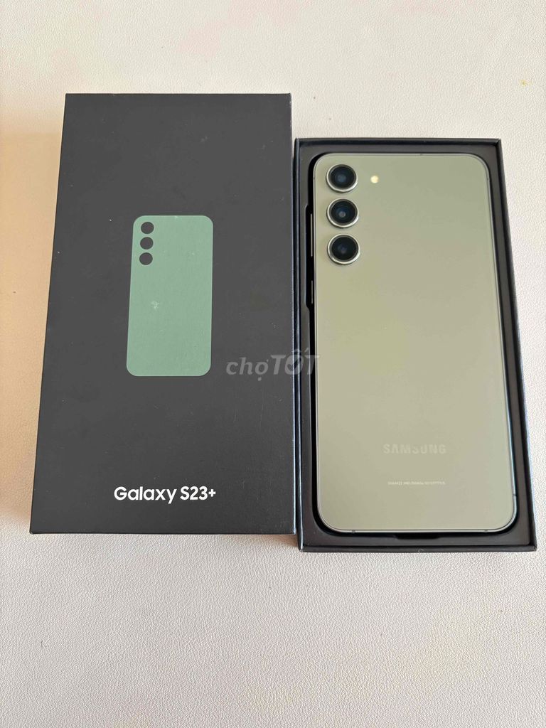 Samsung S23 Plus 5G 8/512GB Xanh 2 SIM. Mua bán Điện thoại tại Quận Ninh Kiều Cần Thơ được đăng bởi Điện Thoại Tốt hình 1