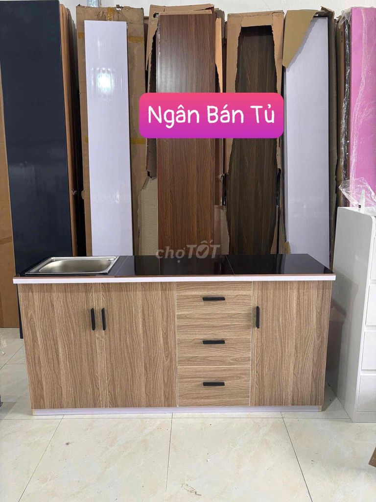 Tủ bếp Nhựa Đài Loan 1m60 x 81cm 💥💥💥. Mua bán Nội thất, đồ gia dụng khác tại Thành phố Thủ Đức Tp Hồ Chí Minh được đăng bởi KIM NGÂN BÁN TỦ hình 1