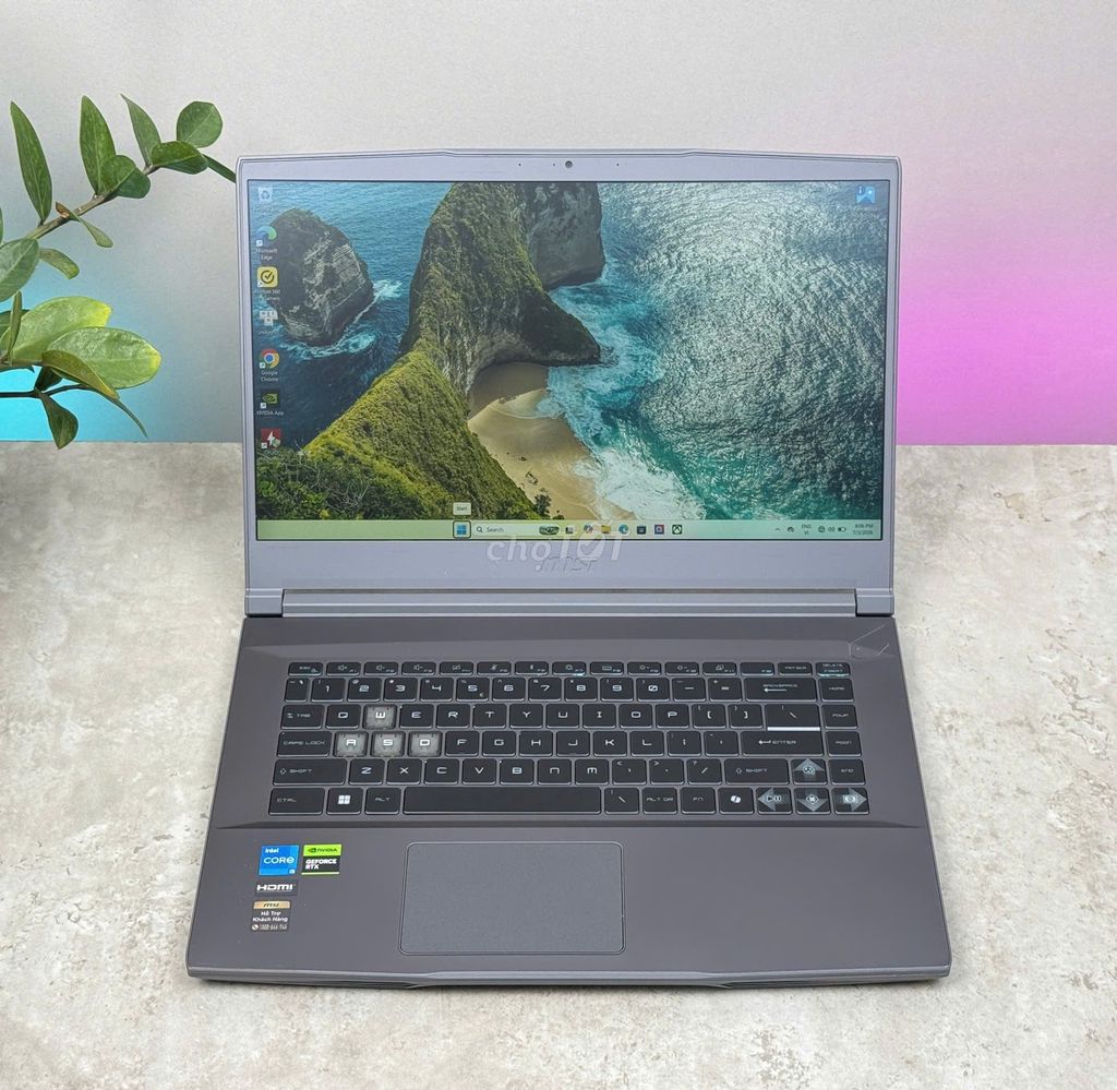 LAPTOP MSI I5 12450H/16GB/512G/2050 4G/15.6" 144HZ. Mua bán Laptop tại Quận Bình Thạnh Tp Hồ Chí Minh được đăng bởi Z COMPUTER CHI NHÁNH BÌNH THẠNH hình 1