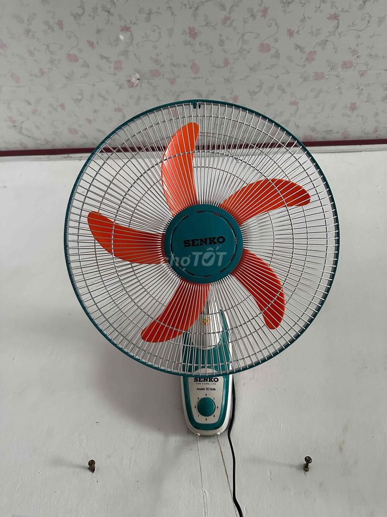 Quạt treo tường Senko TC1626 Cam, Xanh, Trắng. Mua bán Quạt tại Quận Gò Vấp Tp Hồ Chí Minh được đăng bởi ThaoChi hình 1