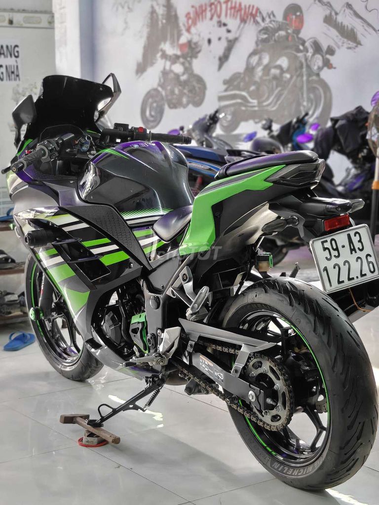 Ninja 300 đk 2017 odo 22k xe đẹp máy zin bao ký. Mua bán Xe máy tại Huyện Bình Chánh Tp Hồ Chí Minh được đăng bởi Đông Moto Bình chánh  hình 5