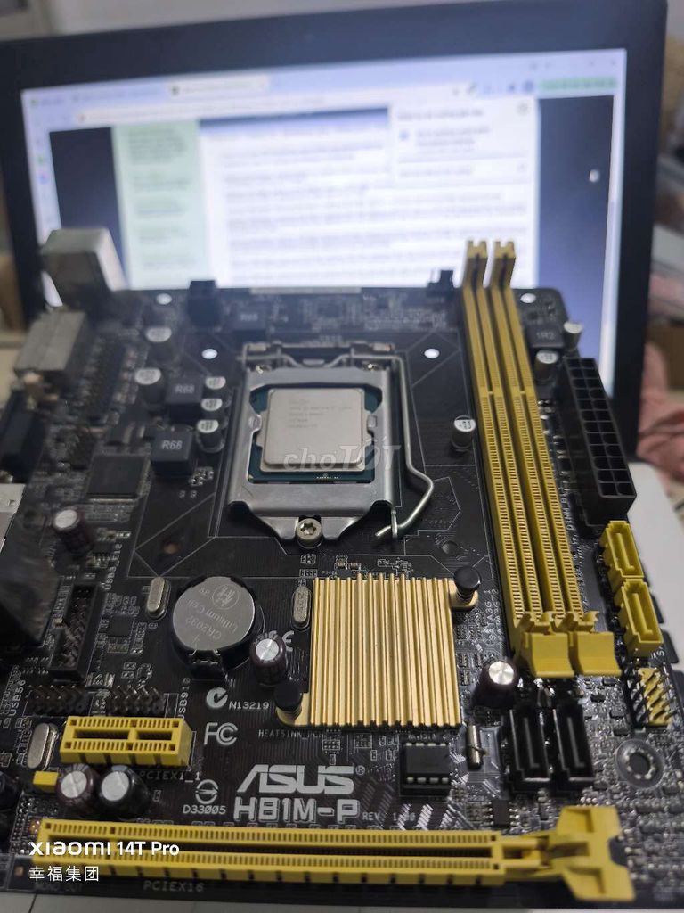 Main ASUS H81M-P. Mua bán Linh kiện (RAM, Card...) tại Huyện Long Hồ Vĩnh Long được đăng bởi Đồ cũ thanh lý hình 1
