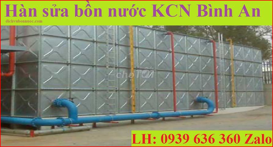 Dịch vụ hàn bồn nước tận nơi có bảo hành. Dịch vụ tại Quận 6 Tp Hồ Chí Minh được đăng bởi Bồn Nước Cũ Thanh Lý hình 1