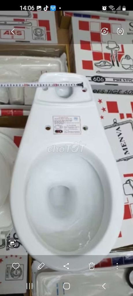 Bồn cầu đã qua sử dụng. Mua bán Thiết bị vệ sinh, nhà tắm tại Quận Ninh Kiều Cần Thơ được đăng bởi Minh Phuong Tran hình 1