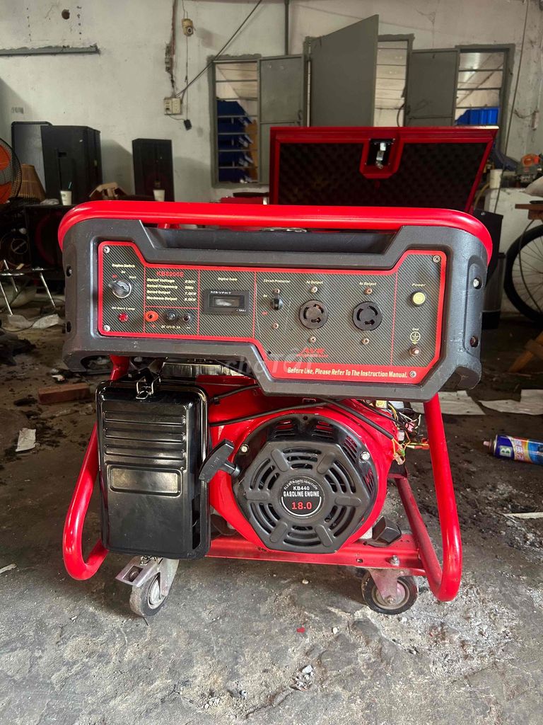 Máy phát điện Kaerbo 7.5kw cũ lướt. Mua bán Đồ chuyên dụng, Giống nuôi trồng tại Thành phố Thuận An Bình Dương được đăng bởi Máy móc thiết bị Nhật Anh Trung hình 1