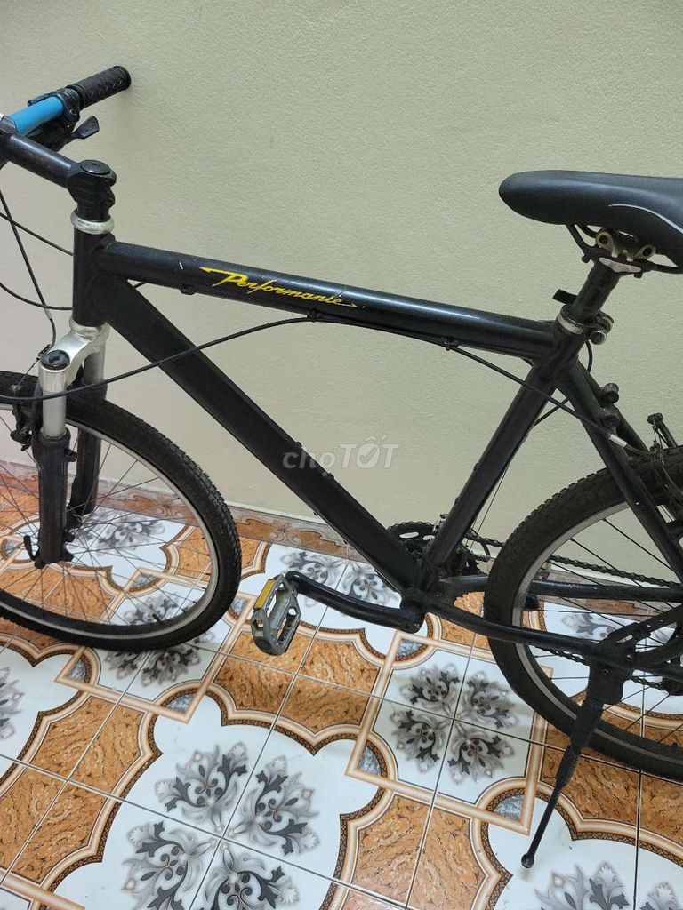 Xe đạp địa hình khung nhôm Shimano 3x9 Đen. Mua bán Xe đạp tại Quận Hoàng Mai Hà Nội được đăng bởi Hoàng Ba hình 4