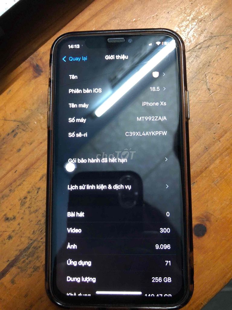 Apple iPhone Xs 256GB Đã sử dụng. Mua bán Điện thoại tại Quận Liên Chiểu Đà Nẵng được đăng bởi Cẩm Tú hình 1