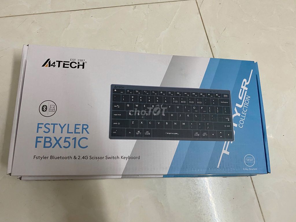 Bàn phím không dây A4tech FBX51C. Mua bán Phụ kiện (Màn hình, Chuột...) tại Quận Tân Bình Tp Hồ Chí Minh được đăng bởi Nguyễn Phương hình 1