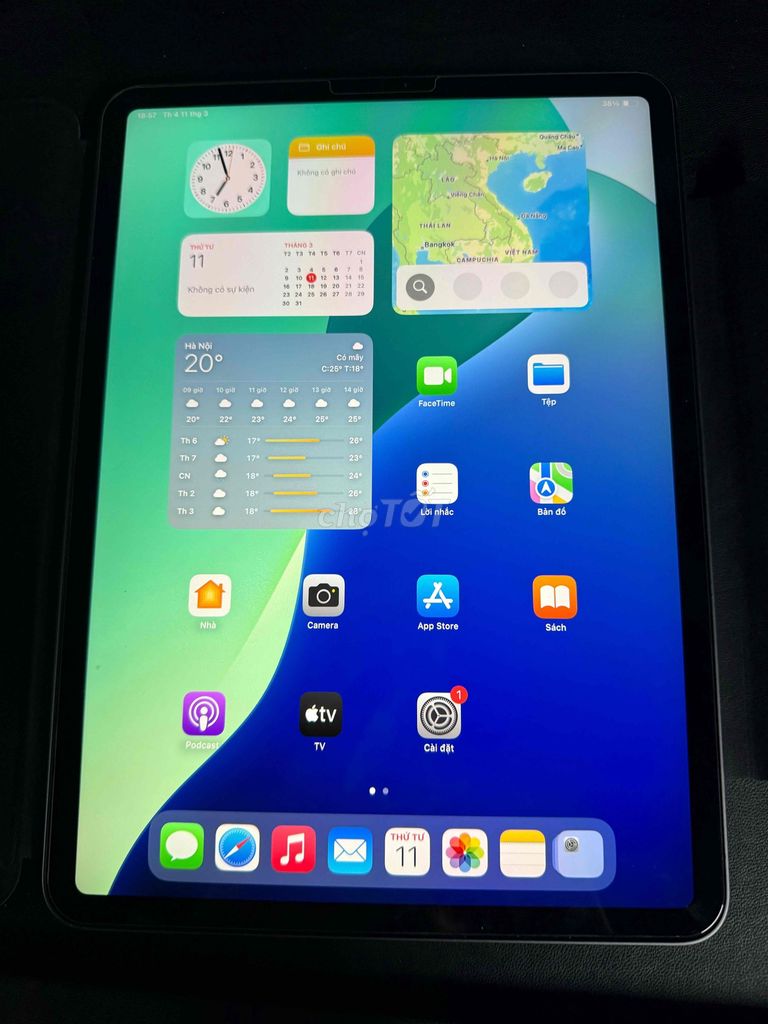 Apple iPad Pro M1 128GB Xám. Mua bán Máy tính bảng tại Quận Long Biên Hà Nội được đăng bởi Nguyễn Thanh Tùng hình 1