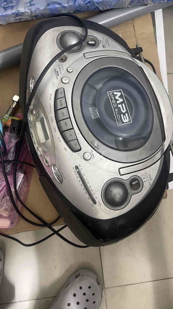 Đầu đĩa CD/MP3 Bạc, Đen. Mua bán Tivi, Âm thanh tại Quận Tân Phú Tp Hồ Chí Minh được đăng bởi ĐỖ NGỌC LƯƠNG hình 1