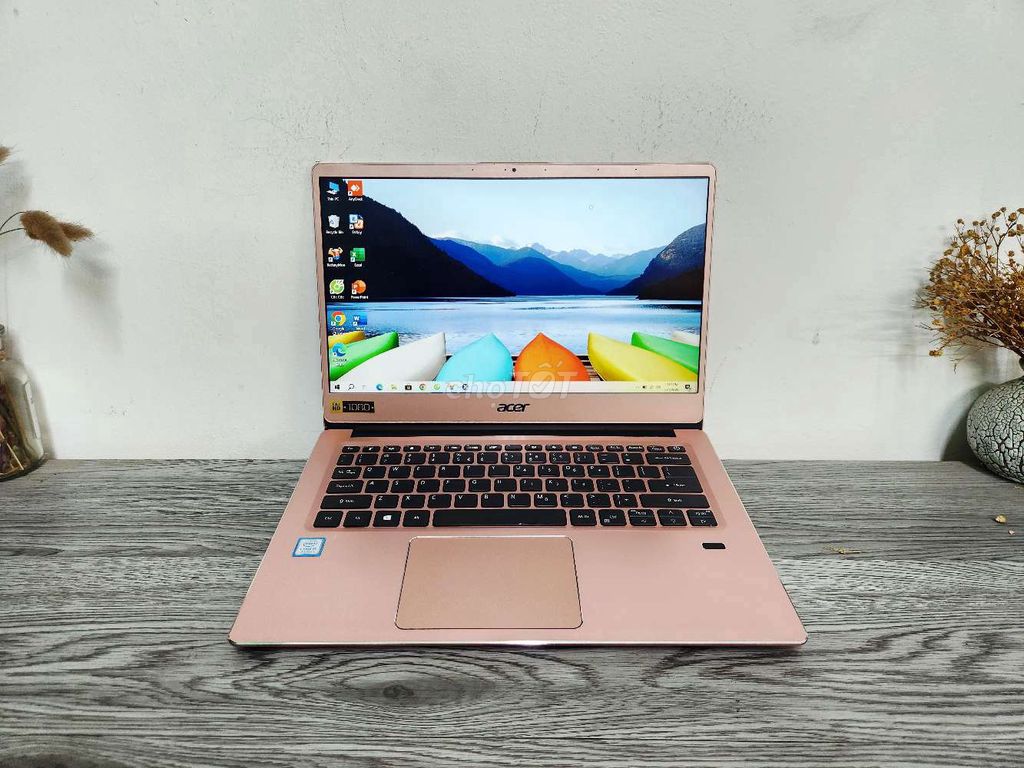 Acer Swift vàng hồng đẹp long lanh. Mua bán Laptop tại Quận Đống Đa Hà Nội được đăng bởi Cửa hàng công nghệ Brostore hình 1