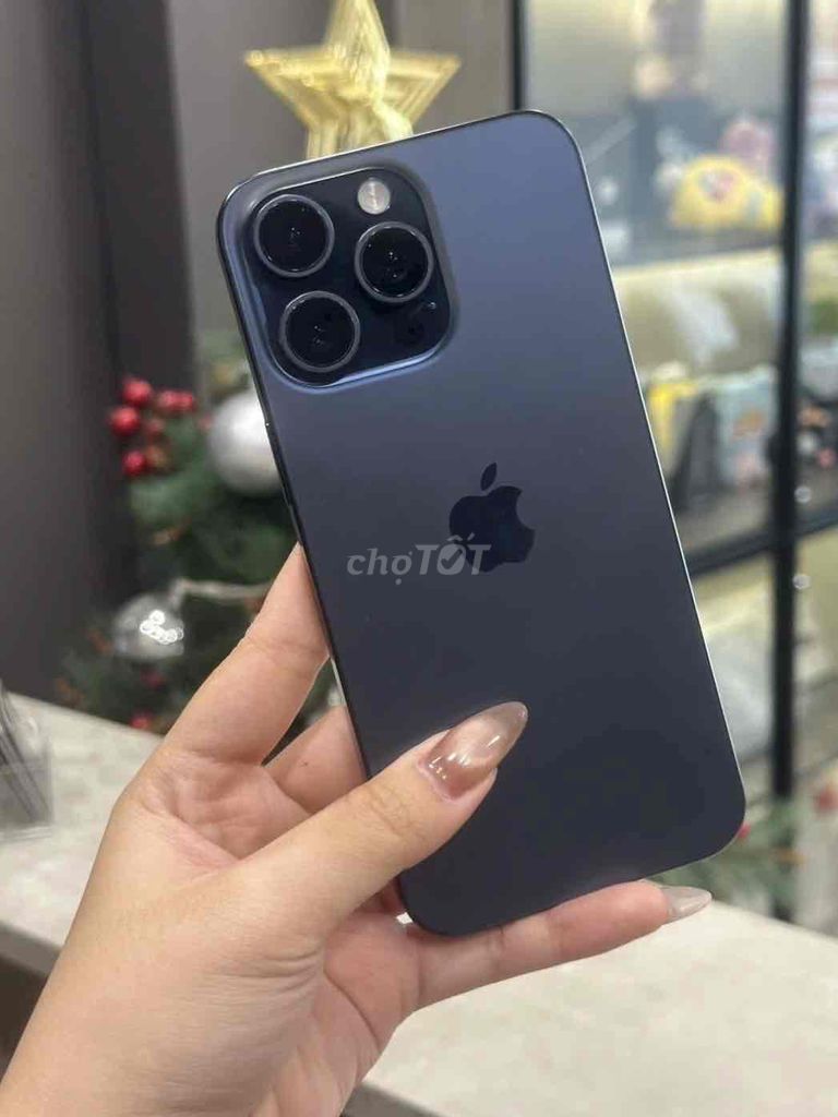 Apple 15ProMax Blue Titanium 256GB Quốc Tế Mỹ Zin. Mua bán Điện thoại tại Quận 8 Tp Hồ Chí Minh được đăng bởi TRƯỜNG MOBILE  hình 1