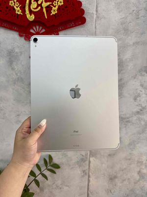 iPad Pro 2018 12.9" 256Gb LTE Silver Máy đẹp