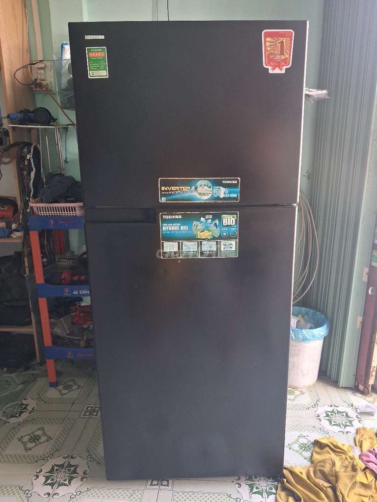 Tủ lạnh Toshiba Inverter Đen 360l. Mua bán Tủ lạnh tại Quận Bình Thuỷ Cần Thơ được đăng bởi điên lanh ân nghĩa hình 1