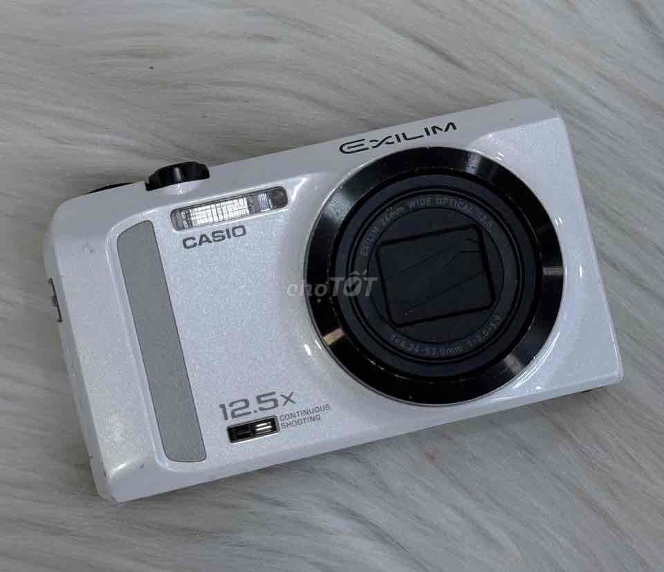 Máy ảnh Casio Exilim EX-ZR200 Trắng. Mua bán Máy ảnh, Máy quay tại Quận 5 Tp Hồ Chí Minh được đăng bởi Anh Thư hình 1